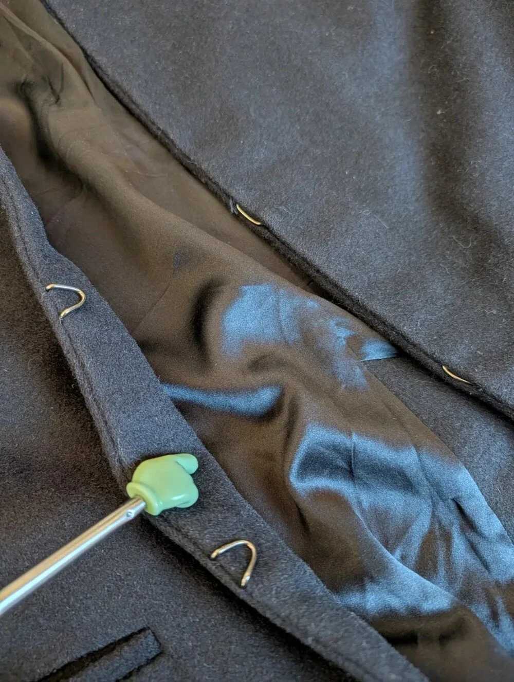Collarless Hidden Hook Blazer
